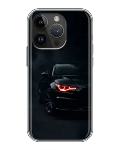 Чохол для iPhone 14 Pro з картинкою «Audi — хижий погляд»