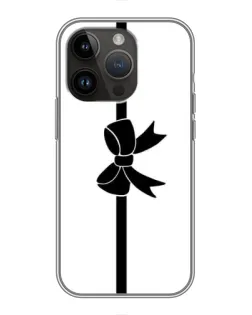 Чохол для iPhone 14 Pro з картинкою «Вертикальний бант»