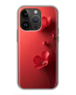 Чохол для iPhone 14 Pro з картинкою «Макові суцвіття» Чохол для iPhone 14 Pro з картинкою «Макові суцвіття»