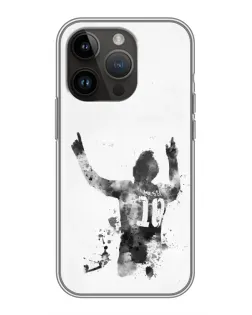 Чохол для iPhone 14 Pro з картинкою «Messi ART»