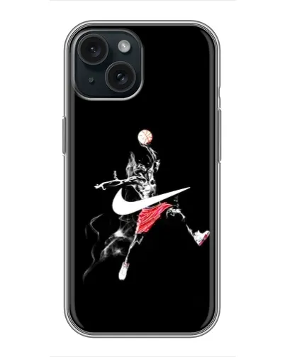 Чехол для iPhone 14 с картинкой «Jordan Jumpman» Чехол для iPhone 14 с картинкой «Jordan Jumpman»