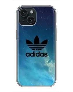 Чохол для iPhone 14 з картинкою «Adidas Stone Logo»