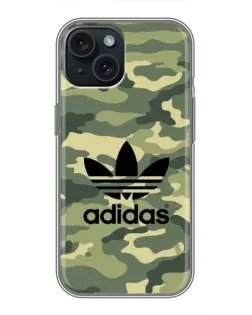 Чохол для iPhone 14 з картинкою «Мілітарі стиль Adidas»