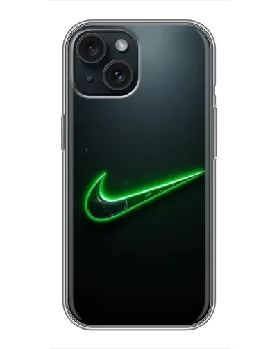 Чохол для iPhone 14 з картинкою «Неоновий контур Nike» Чохол для iPhone 14 з картинкою «Неоновий контур Nike»