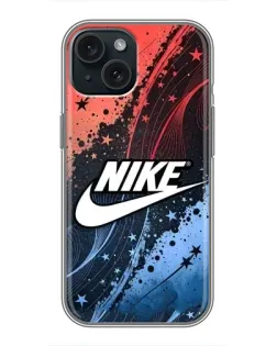 Чохол для iPhone 14 з картинкою «Градієнтний принт Найк»