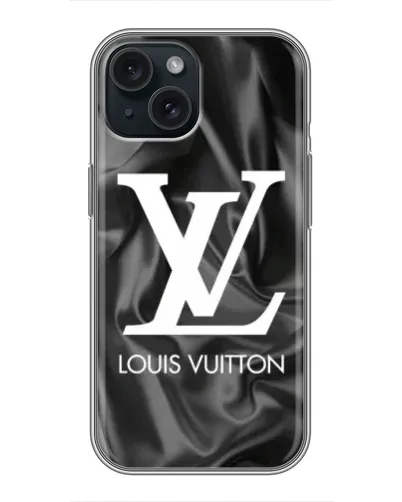 Чохол для iPhone 14 з картинкою «Шовковий Louis Vuitton»