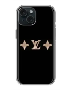 Чохол для iPhone 14 з картинкою «Louis Vuitton — мінімалізм»