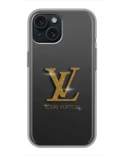 Чохол для iPhone 14 з картинкою «Градієнт Louis Vuitton»