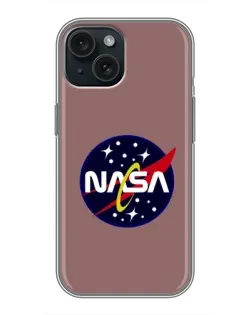 Чохол для iPhone 14 з картинкою «NASA — ретро космос»