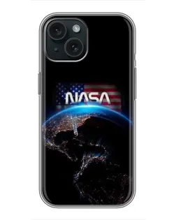 Чохол для iPhone 14 з картинкою «Земля з космосу NASA»