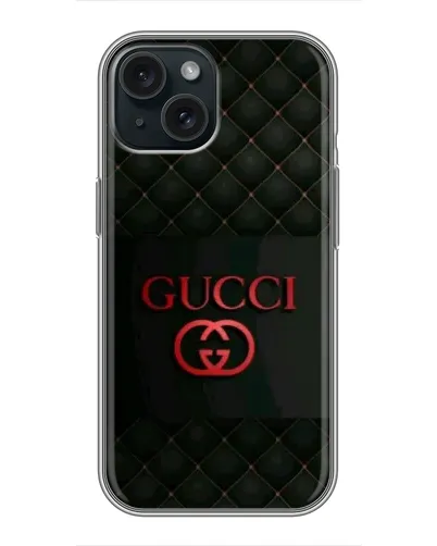 Чехол для iPhone 14 с картинкой «Gucci — стеганый черный» Чехол для iPhone 14 с картинкой «Gucci — стеганый черный»