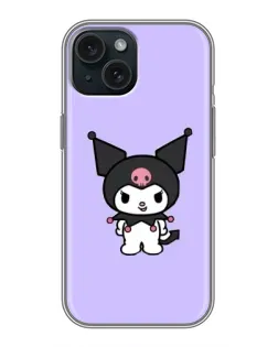 Чохол для iPhone 14 з картинкою «Kuromi — ніжний фіолетовий» Чохол для iPhone 14 з картинкою «Kuromi — ніжний фіолетовий»