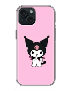 Чохол для iPhone 14 з картинкою «Kuromi — рожева ніжність» Чохол для iPhone 14 з картинкою «Kuromi — рожева ніжність»