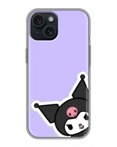 Чохол для iPhone 14 з картинкою «Кумедна Kuromi»