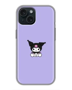 Чохол для iPhone 14 з картинкою «Kuromi — фіолетовий мінімалізм» Чохол для iPhone 14 з картинкою «Kuromi — фіолетовий мінімалізм»