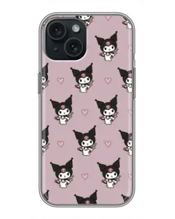 Чохол для iPhone 14 з картинкою «Kuromi — нічний сон» Чохол для iPhone 14 з картинкою «Kuromi — нічний сон»