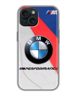 Чохол для iPhone 14 з картинкою «BMW Performance стиль» Чохол для iPhone 14 з картинкою «BMW Performance стиль»