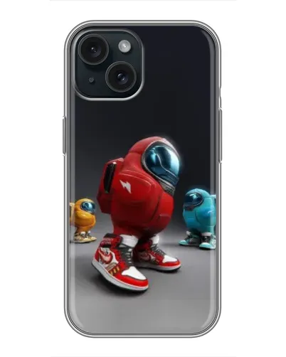 Чехол для iPhone 14 с картинкой «Among Us — 3D стиль» Чехол для iPhone 14 с картинкой «Among Us — 3D стиль»