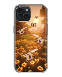 Чохол для iPhone 14 з картинкою «Поле соняшників»