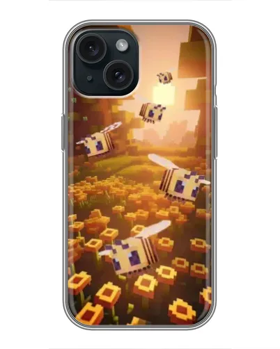 Чохол для iPhone 14 з картинкою «Поле соняшників»