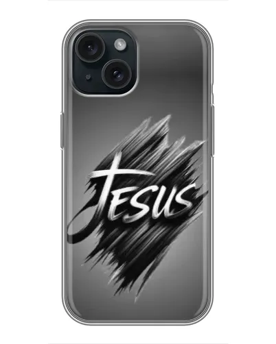 Чохол для iPhone 14 з картинкою «Напис Jesus Graffiti»