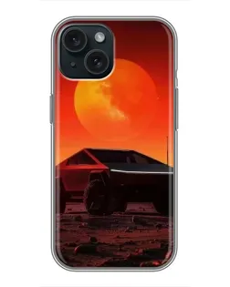 Чохол для iPhone 14 з картинкою «Cybertruck на Марсі» Чохол для iPhone 14 з картинкою «Cybertruck на Марсі»