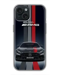 Чохол для iPhone 14 з картинкою «Mercedes — білий карбон» Чохол для iPhone 14 з картинкою «Mercedes — білий карбон»