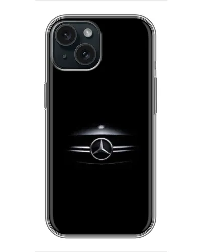 Чохол для iPhone 14 з картинкою «Mercedes — абстрактні лінії»