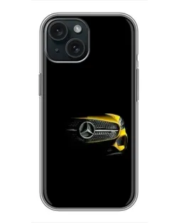 Чохол для iPhone 14 з картинкою «Mercedes — ретро стиль»