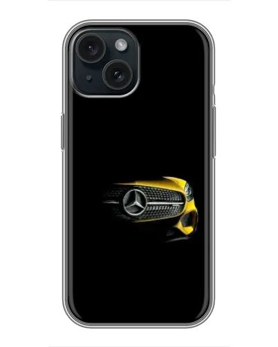 Чохол для iPhone 14 з картинкою «Mercedes — ретро стиль»