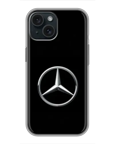 Чохол для iPhone 14 з картинкою «Mercedes класичний лого»