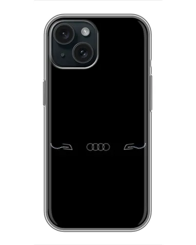 Чохол для iPhone 14 з картинкою «Audi — світловий підпис»