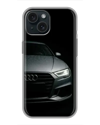 Чохол для iPhone 14 з картинкою «Audi — деталізація кузова»