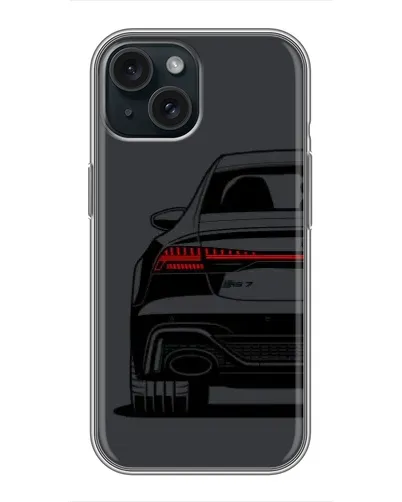 Чохол для iPhone 14 з картинкою «Задня частина Audi — арт»