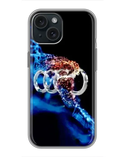 Чохол для iPhone 14 з картинкою «Енергія лого Audi»