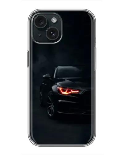 Чохол для iPhone 14 з картинкою «Audi — хижий погляд»