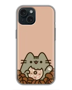 Чохол для iPhone 14 з картинкою «Кавовий Пушин» Чохол для iPhone 14 з картинкою «Кавовий Пушин»