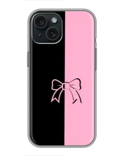 Чохол для iPhone 14 з картинкою «Половинки банту»