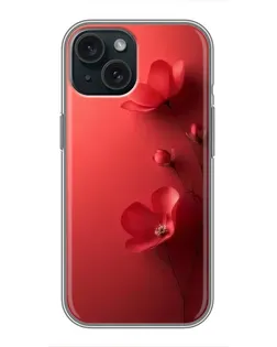 Чохол для iPhone 14 з картинкою «Макові суцвіття»