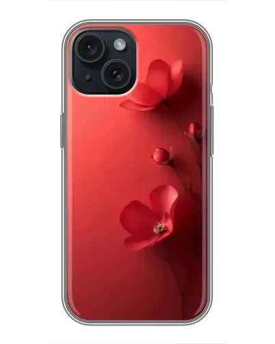 Чохол для iPhone 14 з картинкою «Макові суцвіття»