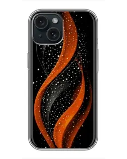 Чохол для iPhone 14 з картинкою «Вогняна зоряна хвиля»