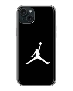 Чохол для iPhone 14 Plus з картинкою «Jordan Silhouette»