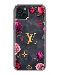 Чохол для iPhone 14 Plus з картинкою «Квітковий Louis Vuitton» Чохол для iPhone 14 Plus з картинкою «Квітковий Louis Vuitton»