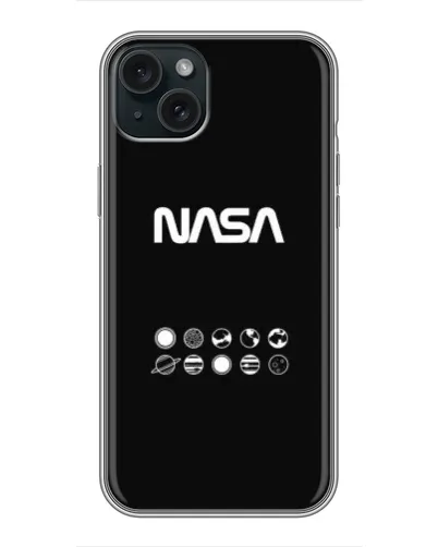 Чохол для iPhone 14 Plus з картинкою «NASA — технічний принт»