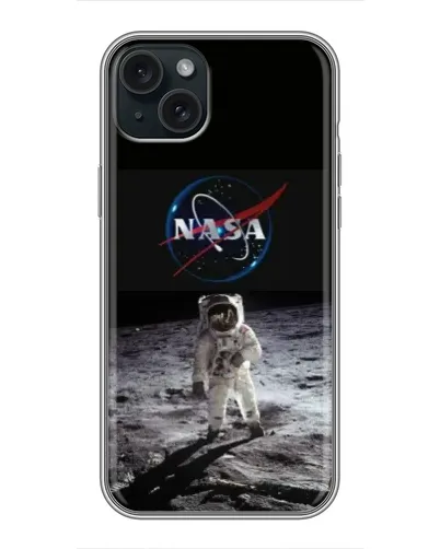 Чохол для iPhone 14 Plus з картинкою «Астронавт на Місяці»