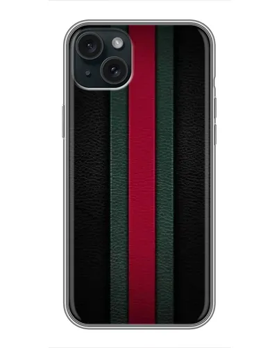 Чохол для iPhone 14 Plus з картинкою «Gucci — неонова лінія»