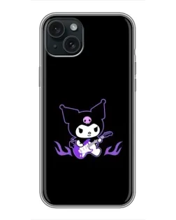 Чохол для iPhone 14 Plus з картинкою «Електрична Kuromi» Чохол для iPhone 14 Plus з картинкою «Електрична Kuromi»