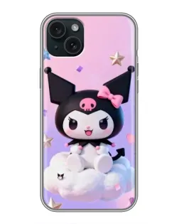 Чохол для iPhone 14 Plus з картинкою «Рок-зірка Kuromi» Чохол для iPhone 14 Plus з картинкою «Рок-зірка Kuromi»