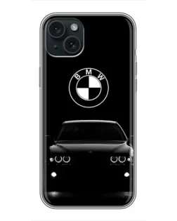 Чохол для iPhone 14 Plus з картинкою «BMW — погляд з темряви»