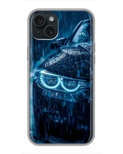 Чохол для iPhone 14 Plus з картинкою «BMW під дощем»